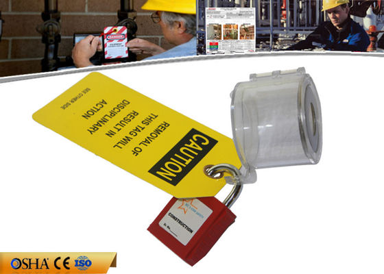 Easy to Install Workshop Safety Emergency Stop Lockouts with Glass resin PC supplier