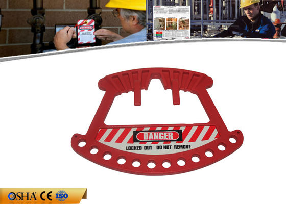 105g Portable Padlock Rack Lock Out Station with 12 Padlocks PP Material supplier