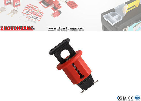Glass Filled Lock Out Tag Out For Circuit Breakers Nylon PA Material supplier