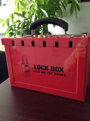 Ce Portable Lock Out Station With 12 Pieces Padlocks Steel Material supplier