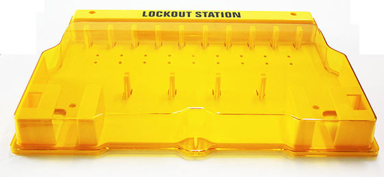 Industrial Lock Out Station Without Component PC Material Integrated supplier