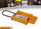 ZC-K45 New Non-conductive Nylon Locknshackle 3mm lockout HASP, Yellow HASP supplier