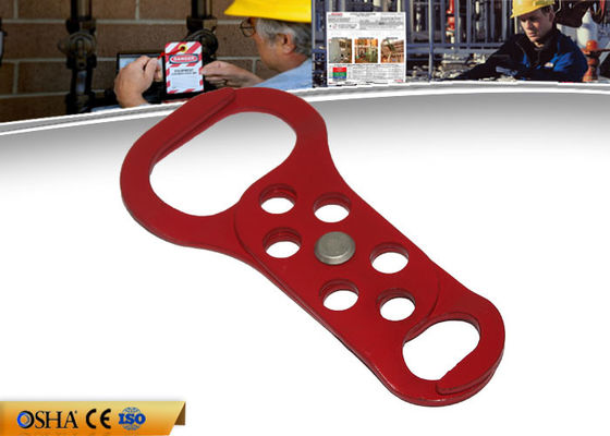 ZC-K62 Steel Safety HASP Double End  45*32 Mm 117g Weight Plated Steel supplier