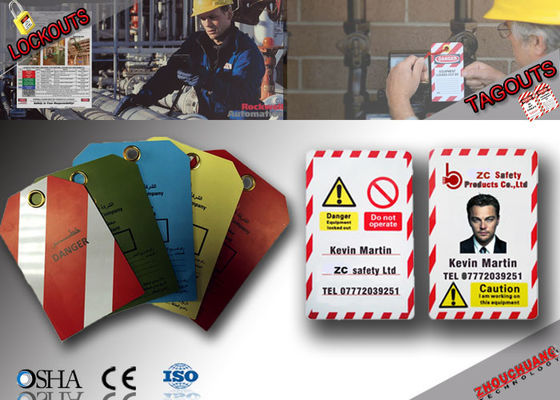 PVC Material Lockout Tagout Tags supplier