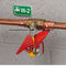 1850g Red Valve Lock Out Ce Certificated  Power-Coated Steel Material supplier
