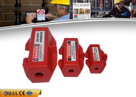 56g Pneumatic Plug Safety Lock Out Double Open Type Quadrangle Design supplier