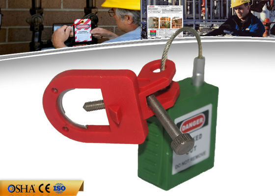 Electrical Circuit Breaker Lock Out , U Type Sheet Circuit Breaker Lock supplier