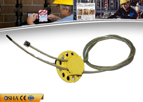 ZC-L41 Cable Safety Lock Out With 185 Weight ABS Material 2m Cable Steel Body supplier
