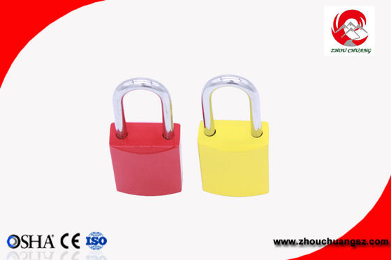 Oem Custom Safety Aluminum Lockout Padlock With Various Color supplier