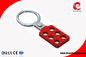 EOM 1'' &amp; 1.5'' Red Economy Aluminum Lockout Hasp Brady With Vinyl coated Body supplier