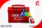 Durable Steel Safety Lock Out Padlock Management Station Plastic Shackle for Locks supplier