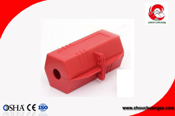 ZC-D41 56g Rugged Elecctrical Plug Safety Lock Out Polypropylene Safety Lock Out For 110V plug supplier