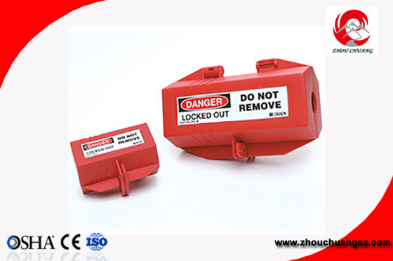 ZC-D41 56g Rugged Elecctrical Plug Safety Lock Out Polypropylene Safety Lock Out For 110V plug supplier