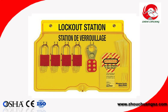 20 safety padlocks lockout station lockout Lock Hanging Board With tagout management station supplier