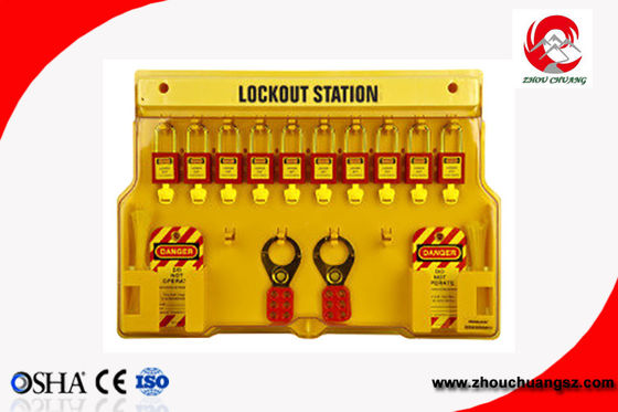 20 safety padlocks lockout station lockout Lock Hanging Board With tagout management station supplier