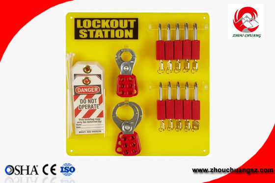 20 safety padlocks lockout station lockout Lock Hanging Board With tagout management station supplier