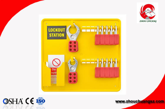 20 safety padlocks lockout station lockout Lock Hanging Board With tagout management station supplier