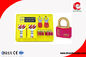 20 safety padlocks lockout station lockout Lock Hanging Board With tagout management station supplier