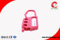 Elecpopular Oem Custom Red Safety Insulated Nylon Locking Padlock Lockout Hasp supplier