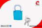 Safety Padlocks for Lockout Tagout , Anodized Solid Aluminum Padlocks with CE OSHA certification supplier