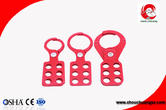 Economic Safety Lockout Hasp With Durable Steel Lock Size 25mm/38mm supplier