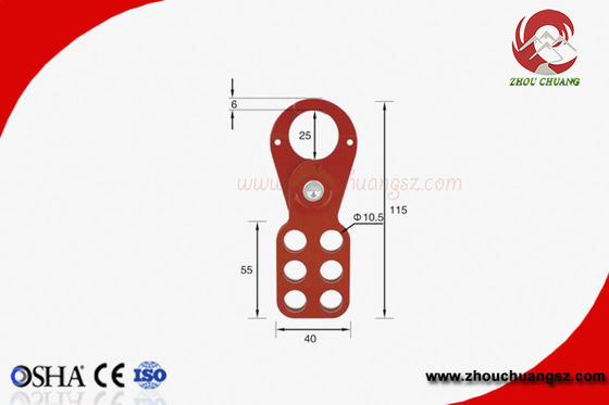 ECONOMIC STEEL HASPLock Out Tag Out Hasp Safety Lockout Padlocks supplier