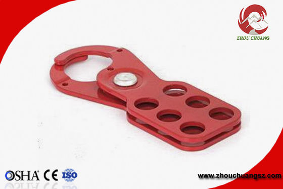 Steel Economic Safety Lockout Hasp spraying plastics and antirust finish treatment supplier