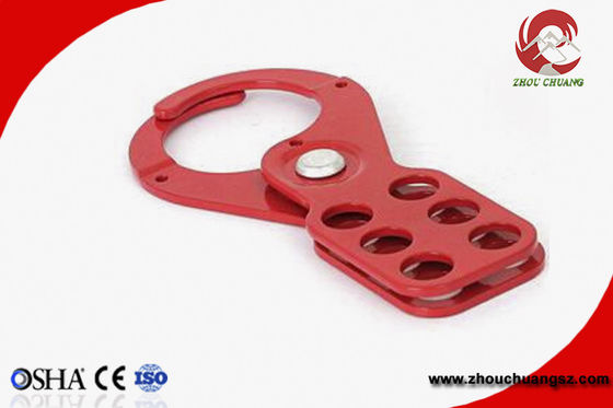 Steel Economic Safety Lockout Hasp spraying plastics and antirust finish treatment supplier