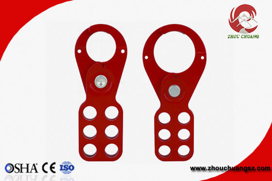 Steel Economic Safety Lockout Hasp spraying plastics and antirust finish treatment supplier