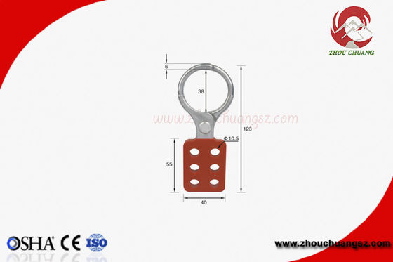 Aluminum Hasp  1.5''  38mm/25mm Hasp Lockout supplier