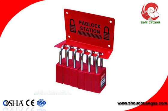 Spraying Plastics Steel Locks Padlock Station Cable Steel length 140*width 40mm*height 80mm supplier