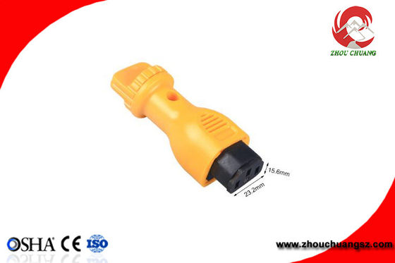 Electrical Hole Lockout with rubber stopple for lockout tagout supplier