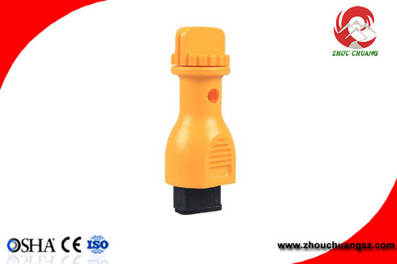 Electrical Hole Lockout with rubber stopple for lockout tagout supplier