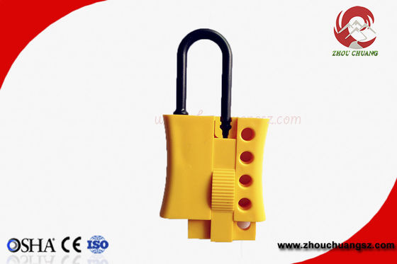 Nylon safety lockout hasp for power disconnecting coercivity explosion-proof enviroment supplier