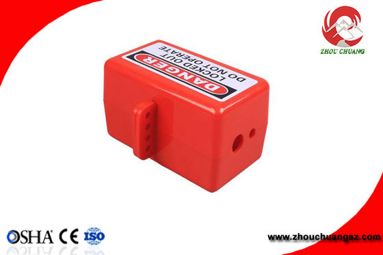OEM ABS Material Safety Electrial/Penumaic Plug Lockout ZC-D31 supplier