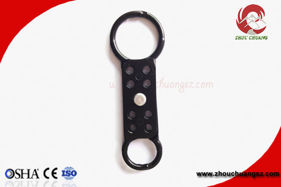 Big factory Double-end Aluminum Lockout Hasp 25mm and 38mm shackle supplier