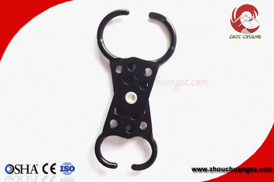 Big factory Double-end Aluminum Lockout Hasp 25mm and 38mm shackle supplier