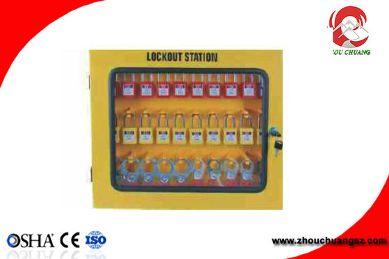 30 Padlock Positions Safety Lockout Management Station ZC-X08 supplier