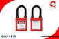 Hight Quality Industrial 38mm Dustproof Nylon Shackle Safety Padlock supplier