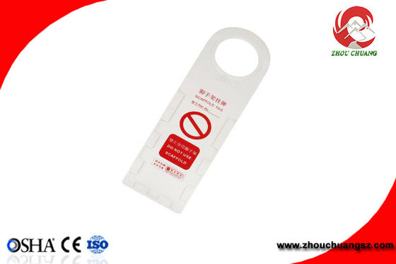 Round head Multifunctional Scaffolding Tag holder with insert card (ZC-P06) supplier