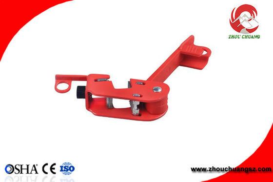 2018 new plastic master lock red medium circuit breaker lockout ZC-DW11 supplier