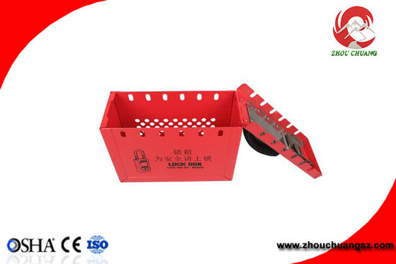 Loto Safety  Electric Lockout Kit Padlock Station Portable Steel Plate Safety Group supplier