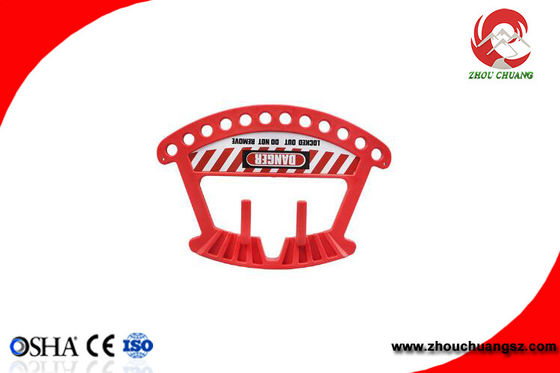 OEM 12 Padlock Holes Customized Portable Padlock Rack advanced lockout station supplier