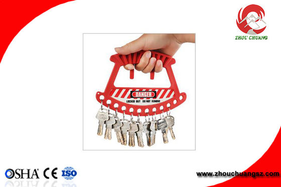 OEM 12 Padlock Holes Customized Portable Padlock Rack advanced lockout station supplier