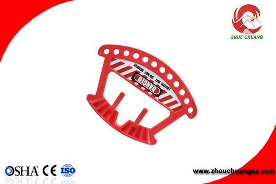 OEM 12 Padlock Holes Customized Portable Padlock Rack advanced lockout station supplier