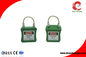 Stainless Steel Cable Shackle Safety Lockout Padlocks with Colorfull Body supplier