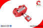 Cheap price polypropylene material red electrical plug lockout plug supplier