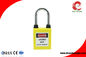 High Security Custom 38mm Metal Shackle Non-conductive Dustproof Safety Padlock supplier