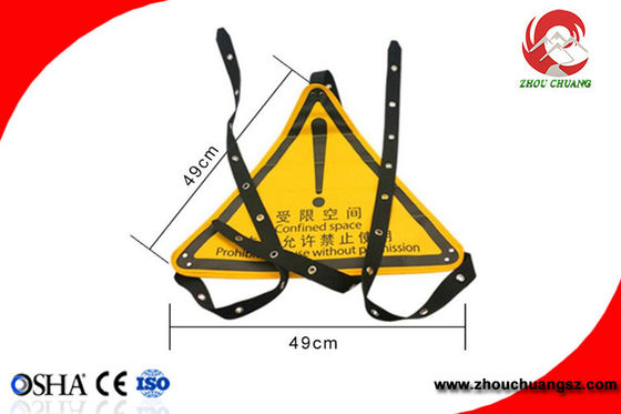 Manhole Safety Lockout Bag with 5 Meters Cable LockoutDurable Polyester Fabrics Material supplier