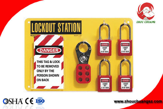 4-Locks Lockout Center without Cover lock out tag out cabinet weight 554g supplier